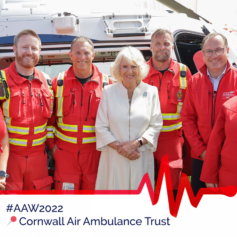 RoyalFamily's tweet photo. 🚁 To mark the start of #AAW2022, meet the @AirAmbulancesUK that are supported by members of The Royal Family.

Together, these organisations are dispatched on thousands of lifesaving missions every year.

@cornwallairamb | @LDNairamb | @Magpas_Charity | @TVAirAmb | @wiltsairambu