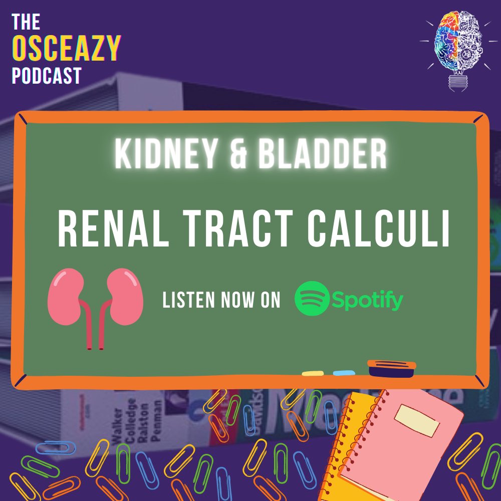 osceazymedia's tweet photo. 🚨EPISODE 1 OUT NOW!🚨  
You can find the link in our bio or head over to Spotify and search ‘OSCEazy’! Happy listening! #osceazy #medicaleducation #renal #podcast https://t.co/yF83EwvyPB