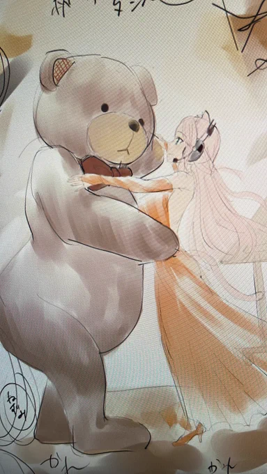 🧸さんは描くと癒される 