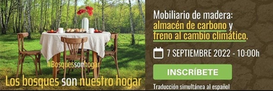 ¿Cómo pueden ayudar los muebles de madera a frenar el cambio climático? 

En el marco de la campaña Los Bosques son nuestro hogar, <a href="/PEFCSpain/">PEFC España</a> te invita al webinar  "Mobiliario de madera: almacén de carbono y freno al cambio climático"
📆7 sep.
🕙 10h.
🎟️ pefc.us2.list-manage.com/track/click?u=…