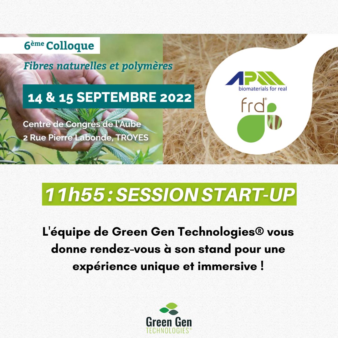 Nous participons au 6ème colloque Fibres Naturelles et Polymères co-animé par FRD-CODEM et APM mettant en avant les derniers développements dans l’utilisation des fibres naturelles et polymères biosourcés dans le domaine de la plasturgie et des composites.