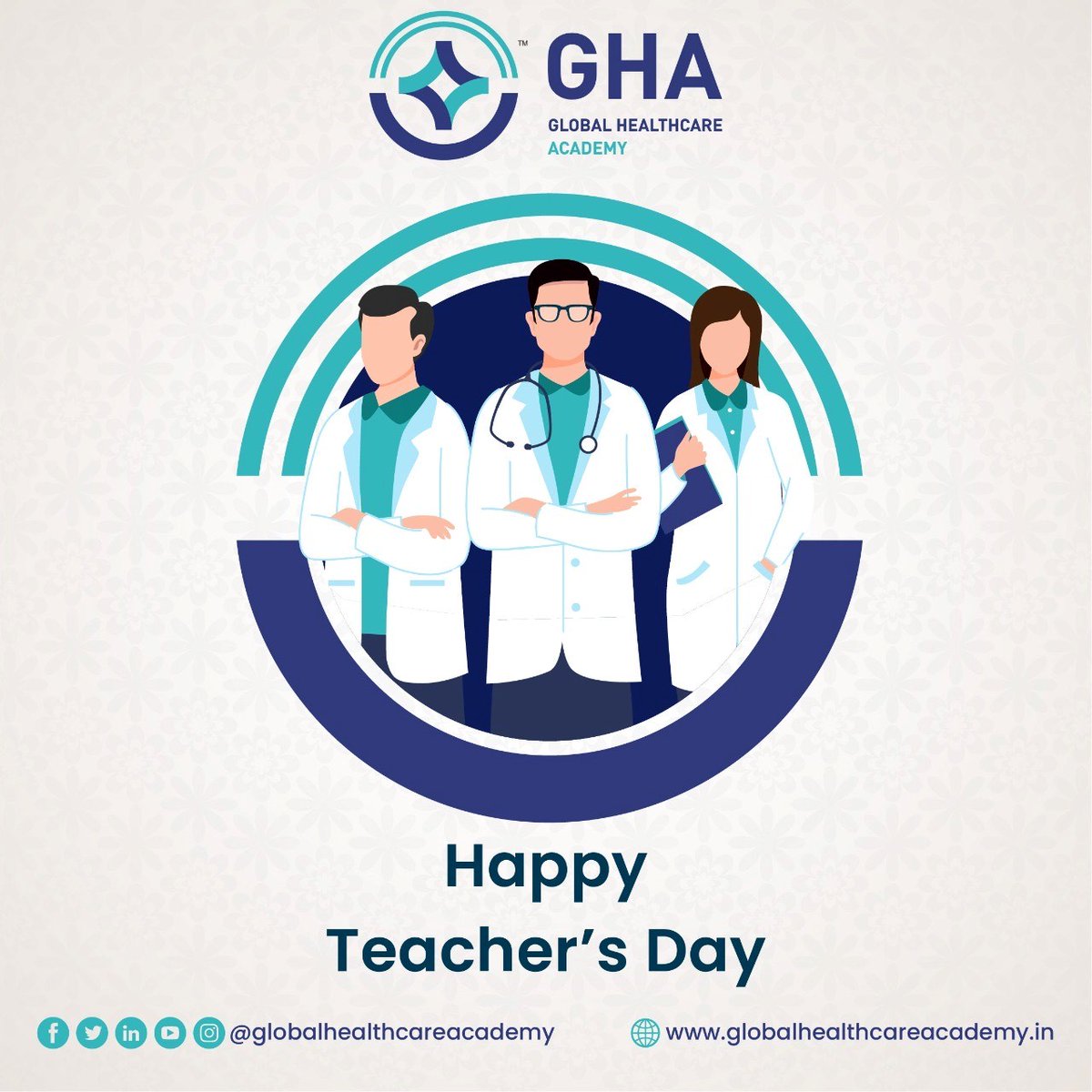 Official_GHA's tweet photo. Happy Teacher's Day !!!!!!!!
#happyteachersdayy #teachersday #education #teaching #mentors #appreciation #teachertraining #courses #GHA #onlinecourse #healthcareacademy #healthcaresector #greetings #sharingthoughts #india #learning #Guru https://t.co/XH4Ax3g1ns