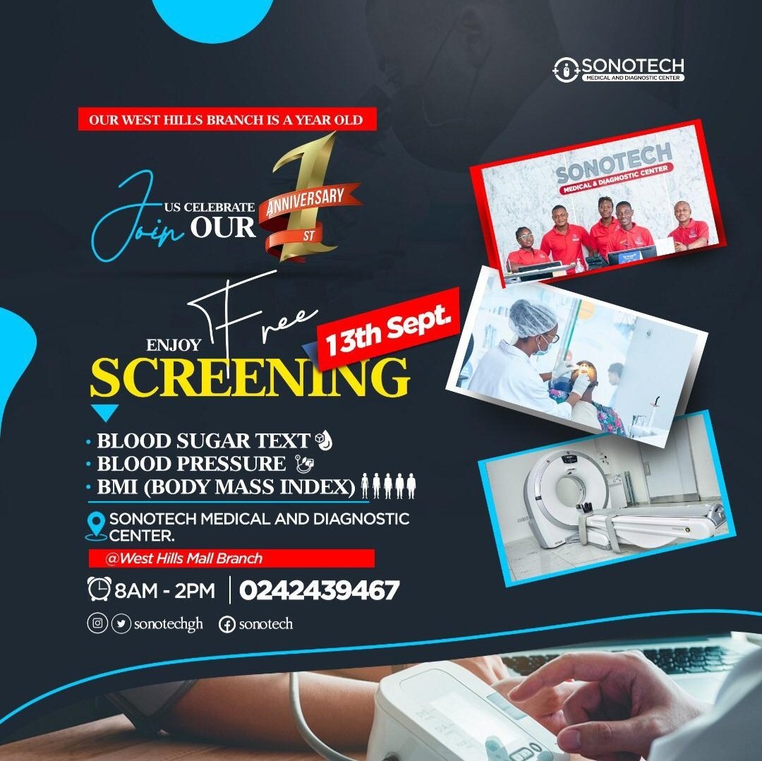 Sonotechgh's tweet photo. Happy new week!
Our westhills mall branch will be one on 13th september. Hurray☺️.We are extremely excited about this and all we have done within one year at this branch. Join us for a health screening and interact with some of our staff. We look forward to welcoming you
#oneyear https://t.co/MgL1USdgzA