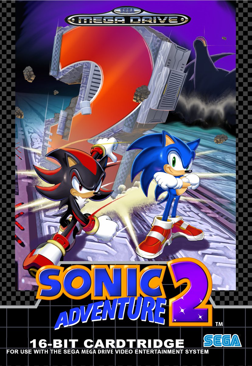 Cover Sonic The Hedgehog 2 MegaDrive by augustodaltoe on DeviantArt