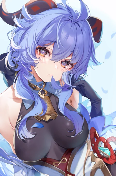「少しお昼寝してました…」甘雨ちゃん 