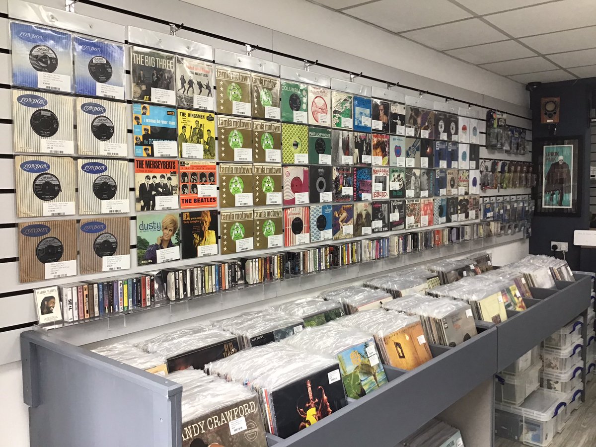 MftSoulRecords's tweet photo. Music for the Soul Records in Urmston.Selling New &amp; Pre-Loved Vinyl &amp; CDs. Now with over 98% of Pre-Loved stock VG+ - Mint. All used stock is cleaned &amp; graded before being offered for sale.
Cash paid for vinyl if your looking to sell your records give Dave a call on 07884141887 https://t.co/EobA3QnuSU