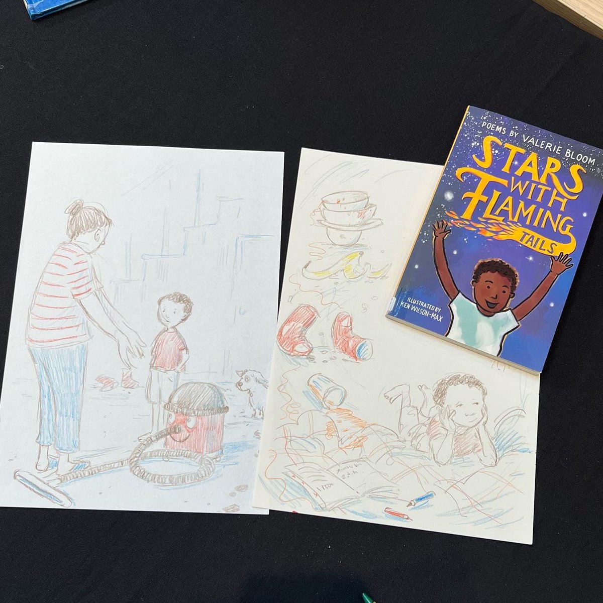 cloudalouduk's tweet photo. A #roundup of the incredible #illustrations made for #NationalDoodleDay on 3 September! Courtesy of @bethan_welby and @RobbinsRose. 

A wonderful morning of #poetry, audio listening, and #pictures at the beautiful @clpe.org.uk Library in Southwark. 

We hope this inspires YOU! ✏️ https://t.co/g30M2gCgVB