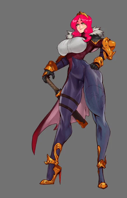 Finally, all the colors on Pompous Princess  
