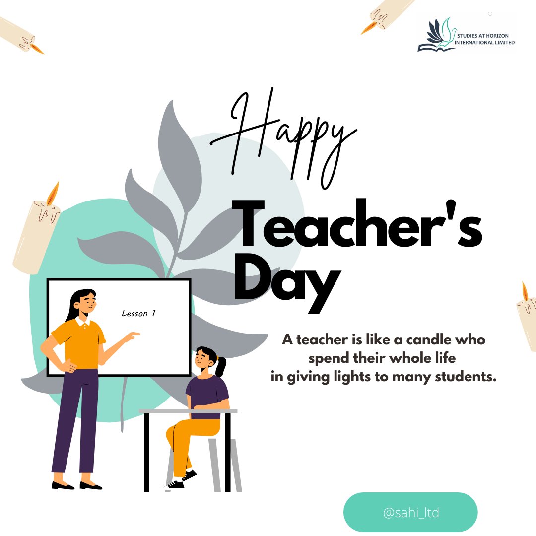 sahi_ltd's tweet photo. Happy Teachers' Day!!!

#happyteachersday #blessings #getsuccess #gurubhakti #bestmentors #gurubrahmaguruvishnugurudevomaheshwara #wishes https://t.co/uQLobqAvQF