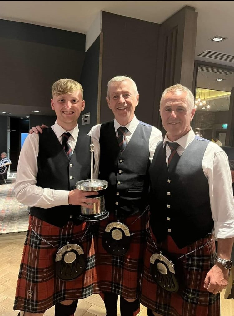 Great to hear that former student Alex Buchanan was part of the drum corps of Field Marshall Montgomery Pipe Band who won the Grade 1 World Title <a href="/glasgowworlds/">World Pipe Band Championships - WPBC</a> <a href="/fmmpb/">FMM Pipe Band</a> - a phenomenal achievement