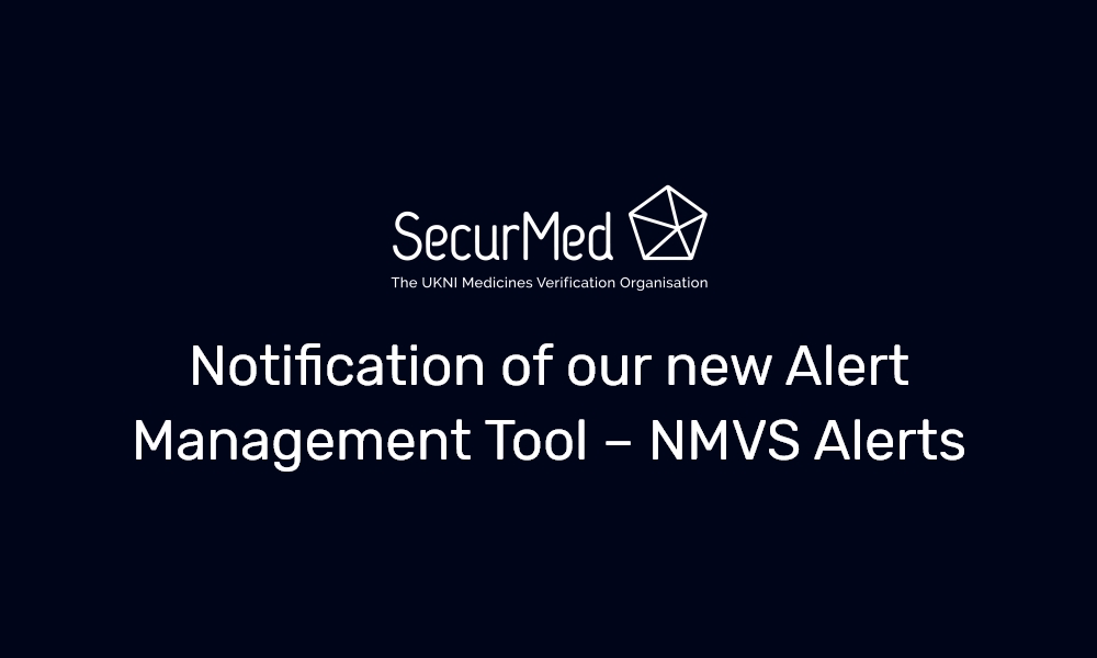 Cosmo_Trace's tweet photo. SecurMed - The UKNI Medicine Verification organisation has announced the notification of their new alert management tool - NMVS alerts.🚨
Link: https://t.co/u6OZ2wsKQx
#EMVO #EMVS #FMD #FightFakes #NMVOs #FDA #EU #NMVO #OSMR #Level5alerts #serialization #pharma #Cosmotrace https://t.co/0bNAwtIyLm