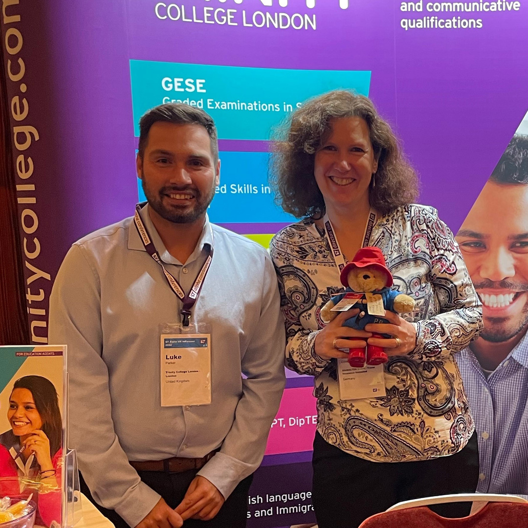 TrinityC_L's tweet photo. Our team has had a great time meeting with colleagues new and old at #STAlphe by @StudyTravelLtd. Congratulations to all of our prizewinners who took part and won one of our 'British-themed' prizes during the 2-day event. Learn more: https://t.co/ikrtHv1KPO
#StudyTravel #ELT https://t.co/k7MAsD0lIJ