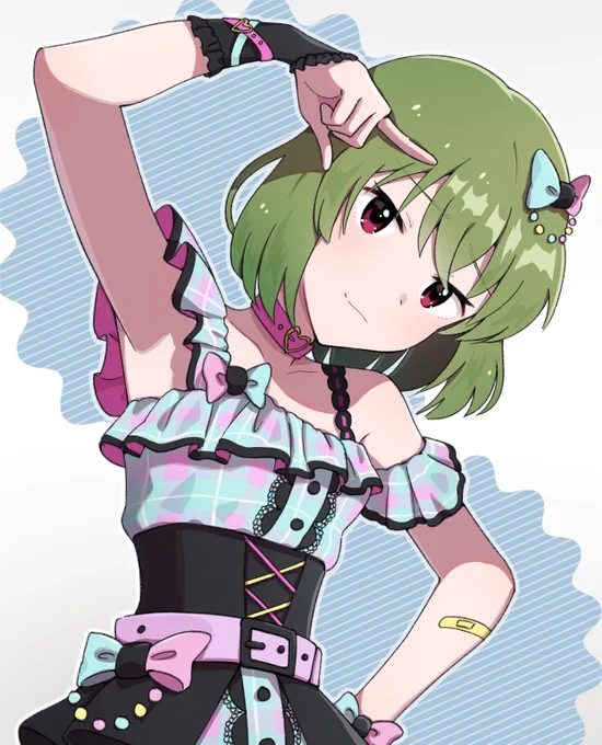 ラスト4人め〜! スペードのQ 昴ちゃん。#アイマス #ミリシタ #吉永昴 