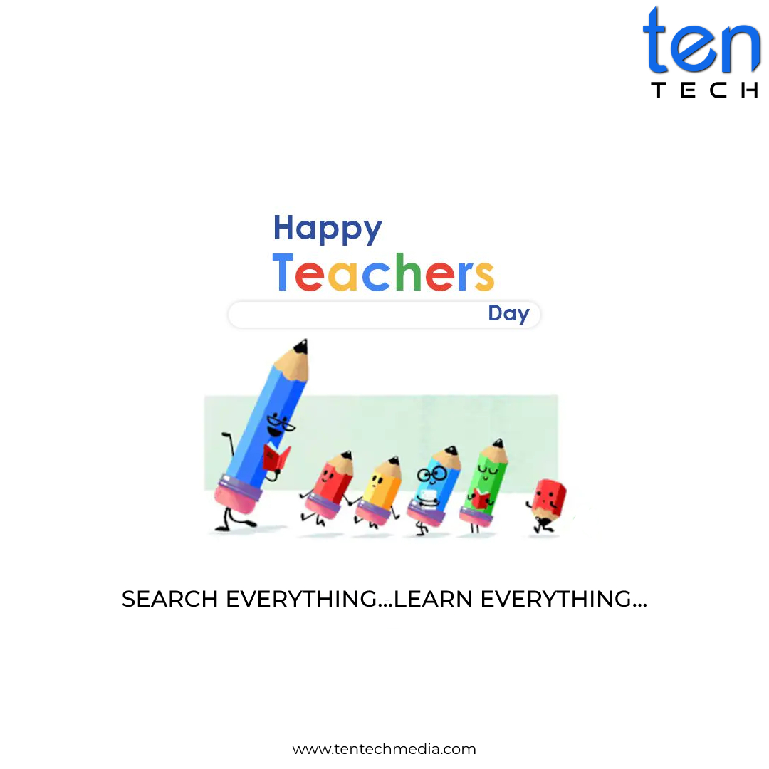 TenTechMedia's tweet photo. Let’s thank all our teachers in life for the way they teach, impart knowledge &amp; their effort, all of which inspire us to follow our passion!

Happy Teacher’s Day📚

#HappyTeachersDay #TeachersDay #DigitalMarketing #SEO #SEOAgency #SEOCompany #OnlineBranding #Trivandrum #Kerala https://t.co/sCX8jcX56A