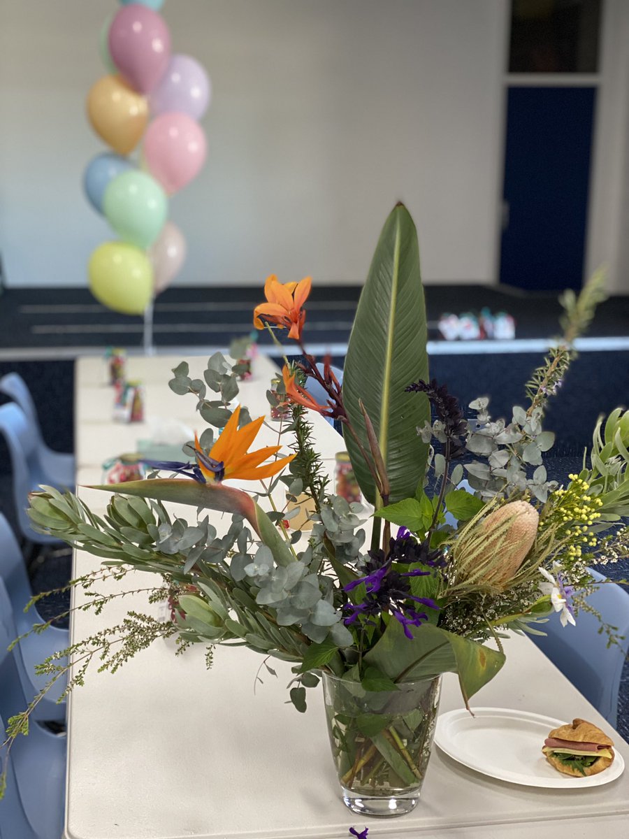 HelenMorgani's tweet photo. This morning we celebrated our SASS. They are the backbone @OldGuildfordPS &amp; we value them. TY @CMassey_Edu @Ly_Huynh_ @DSafrglani for making the set up pretty 💕 @CarolineThiele1 @sharenscerri @Rachellp87 @jennycaino1 https://t.co/44etRS88ne