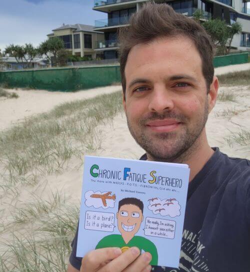 Michael shares his story through his very own book 📕

Michael has used the experience of living with a form of chronic fatigue syndrome to author his own book and hopes it resonates with others.

His story: bit.ly/3KQf4wm

<a href="/CarersQLD/">Carers Queensland</a>