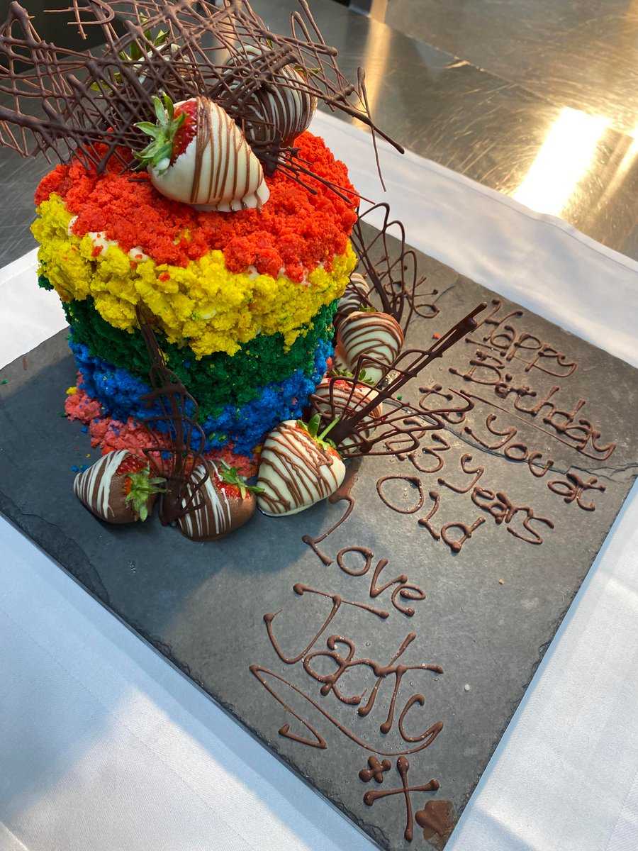 We always strive to go that extra mile - especially on special occasions! We are fair chuffed with this beautiful birthday cake, hand crafted in house by our talented patisserie chef William.🎂

How can we make your next staycation special?

bit.ly/lochfynehotela…

#events