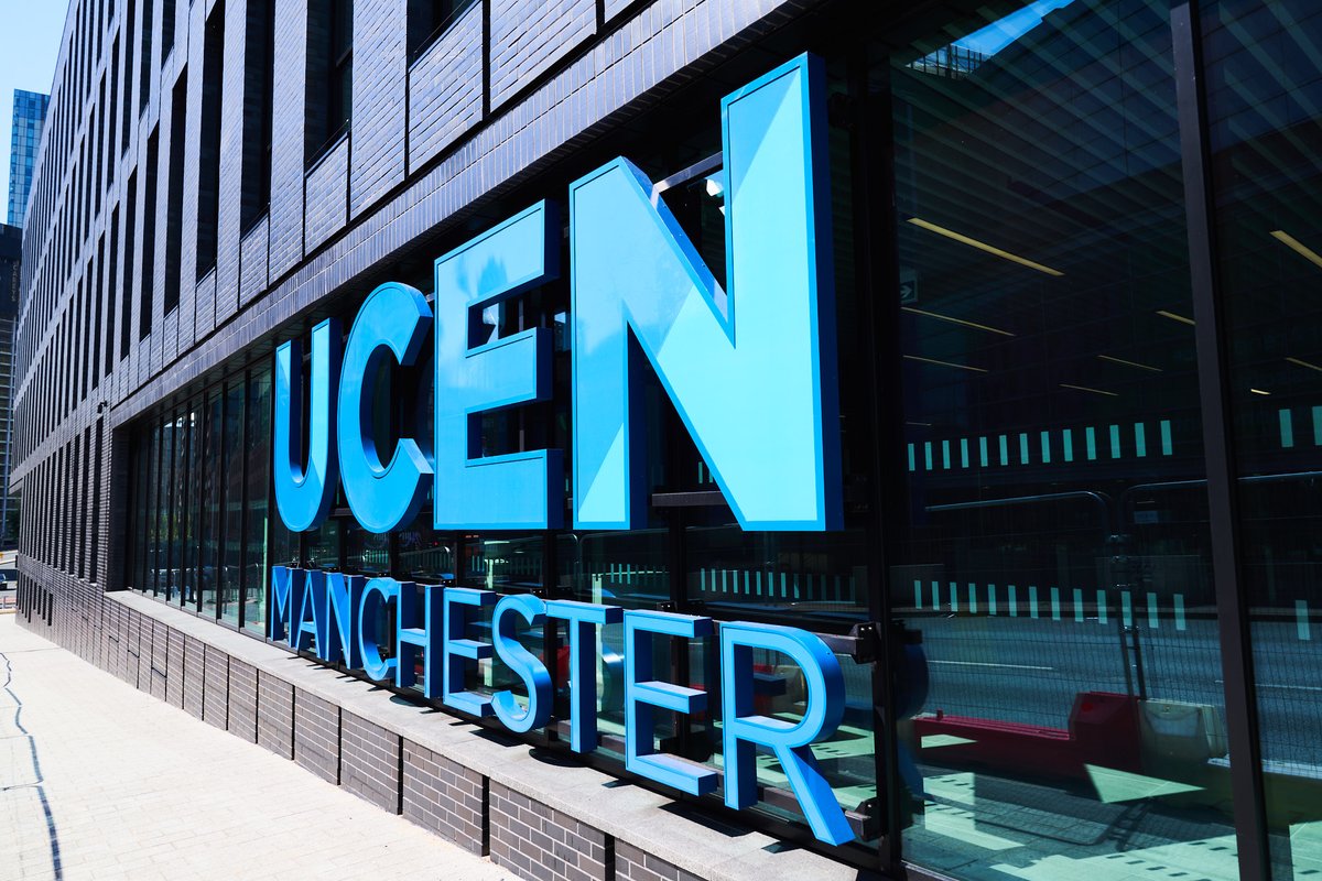 ucenmcr's tweet photo. We are over the moon to announce that our brand new City Campus Manchester is officially open to students!
This day has been years in the making and we canโt wait to see students using these amazing facilities for the first time.
#CityCampusManchester #OfficiallyOpen https://t.co/Qq8Xcf3C04