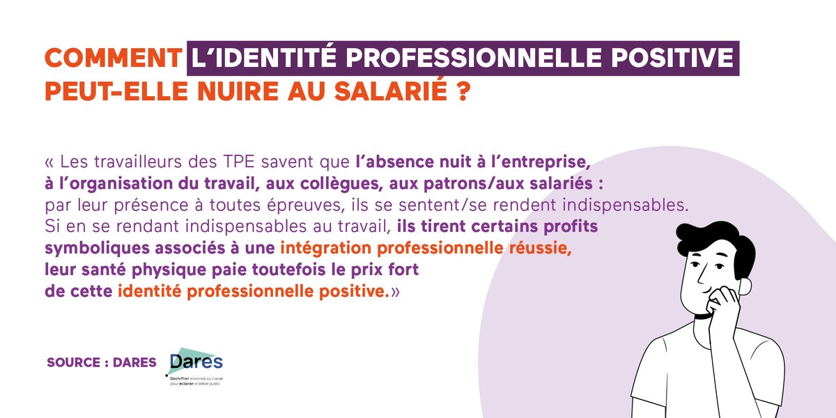 Vous vous sentez trop indispensables au travail ? Sachez que cela peut représenter un risque pour votre santé ! 
Le sentiment d'indispensabilité et de reconnaissance pousse parfois le salarié à se sur-impliquer quitte à en négliger sa santé 🤕.

#Prévention #TPE #SantéauTravail
