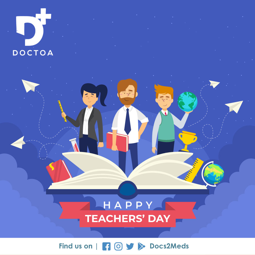 docs2meds's tweet image. Happy Teachers&apos; Day Everyone!

#teacher #teaching #teachersday #guru #teacherlife #teachers #teacherlove #teachersday2022 #Docs2Meds #Doctoa #Sanjeevani #healthandwellness #healthcare #emergencyresponse #onestepahead