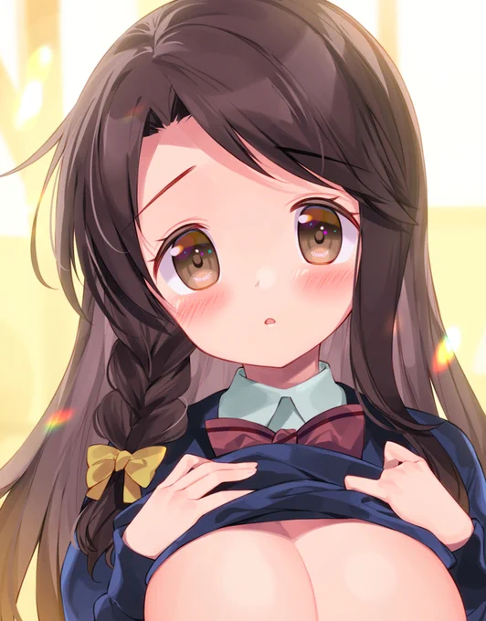 【skeb】えっちな松原穂乃花ちゃん描かせていただきました全体はピクシブの方にあるのでよかったらどうぞ!リクありがとうです! 