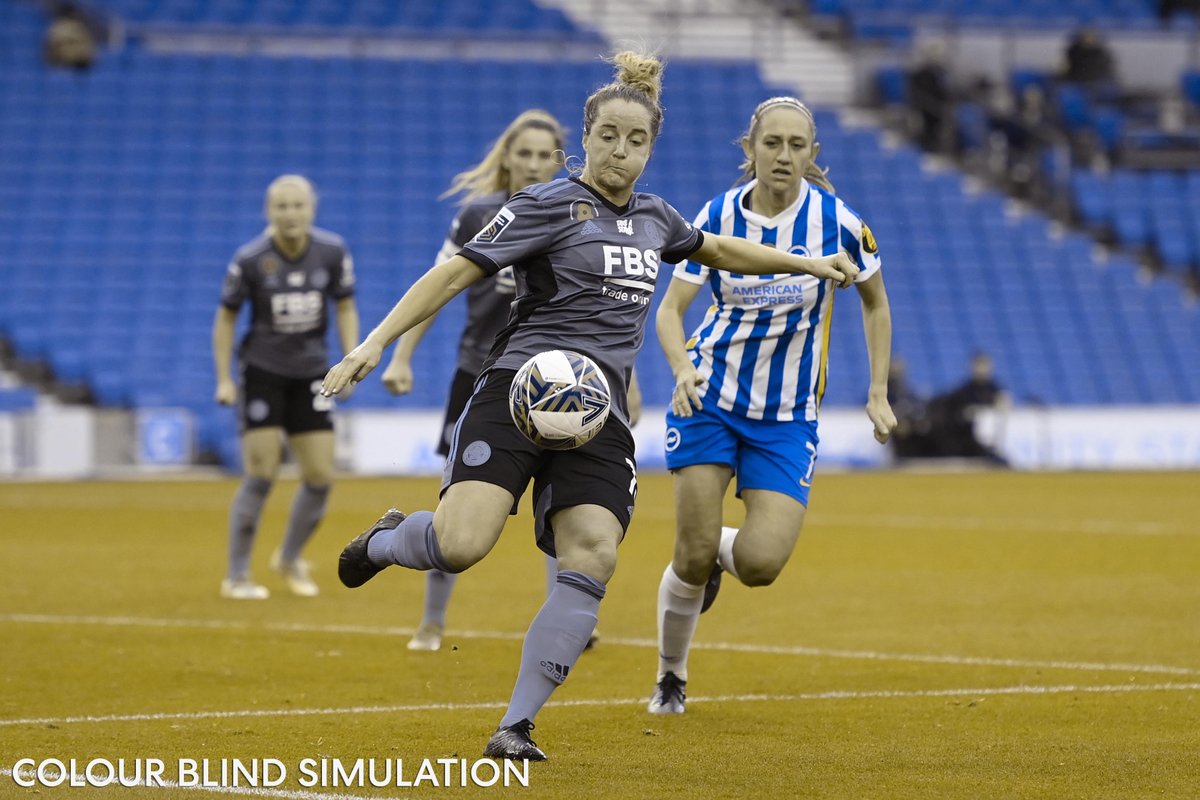 BarclaysWSL's tweet photo. Did you know that colour blindness affects around 1 in 12 men and 1 in 200 women across the world?
 
On #ColourBlindAwarenessDay, we are highlighting the impact it can have on those affected when watching and playing football.

You can find out more at https://t.co/OyEZ0RhtFp. https://t.co/pfwL3lwg6k
