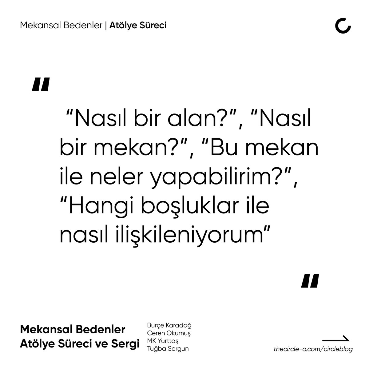 TheCircleSpace's tweet photo. Yaz başında The Circle Space’te gerçekleşen bu güzel iş birliğine geri dönüp bakalım istedik. Atölye ve sergi süreci detaylarına websitemizde yer alan CircleBlog üzerinden erişebilirsiniz.
https://t.co/0E3uunUMEu https://t.co/NEBVpcyr5Z