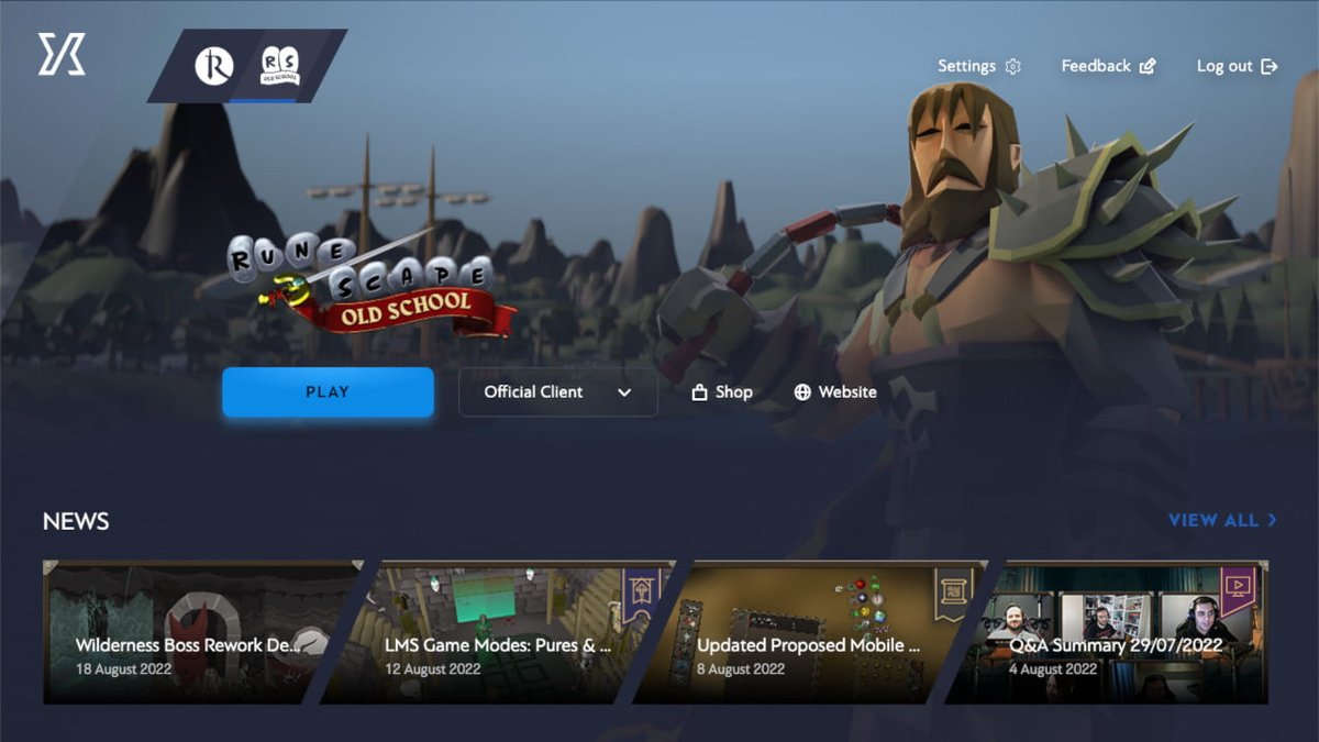 OldSchoolRS's tweet photo. 🍎 The Jagex Launcher has arrived on Mac!

🏆 Keep it simple and convenient with the new home for Jagex's games library and look forward to future updates including multi-account support and more!

🔗 https://t.co/YagVey5p3R https://t.co/GhuC3cqpYQ