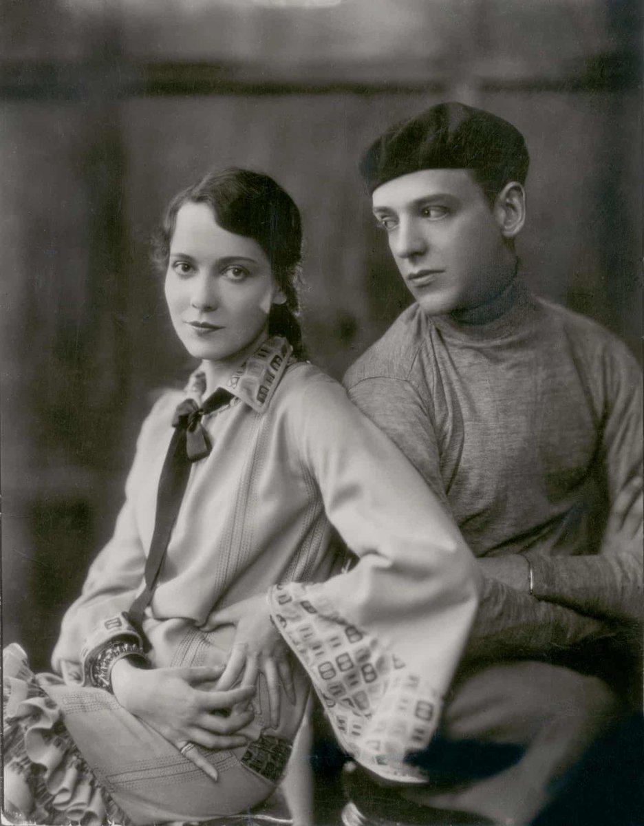 RomanPBone1's tweet photo. Style for the day.   Adele Astaire with brother Fred for Lady Be Good, 1926. https://t.co/ZZEBy96SkD
