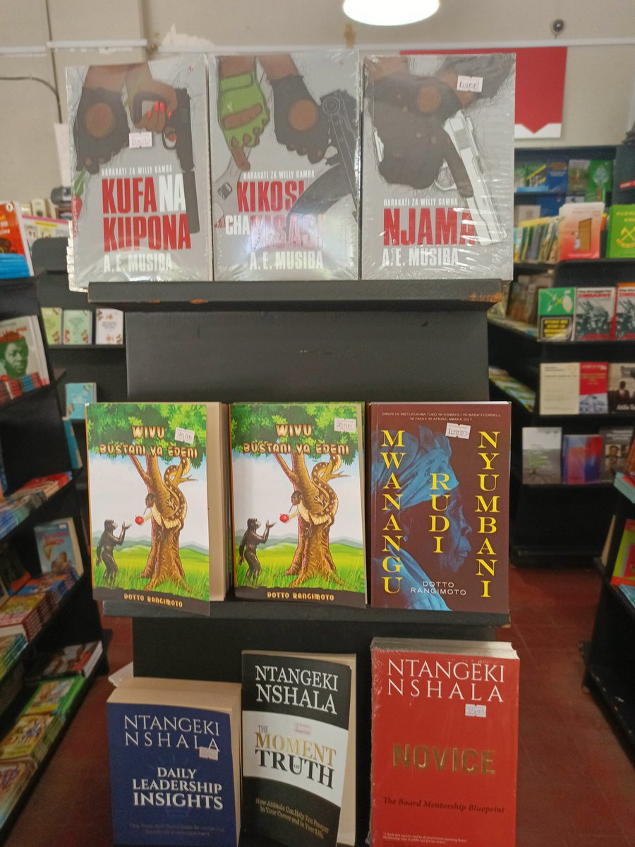 JiniKinyonga's tweet photo. @zittokabwe @ACTBarazaKivuli Ahsante sana KC @zittokabwe. Kwa sasa riwaya yetu inapatikana @TPHbookshop kwa bei Tsh 20,000/= tu. https://t.co/f4thY4IuOy