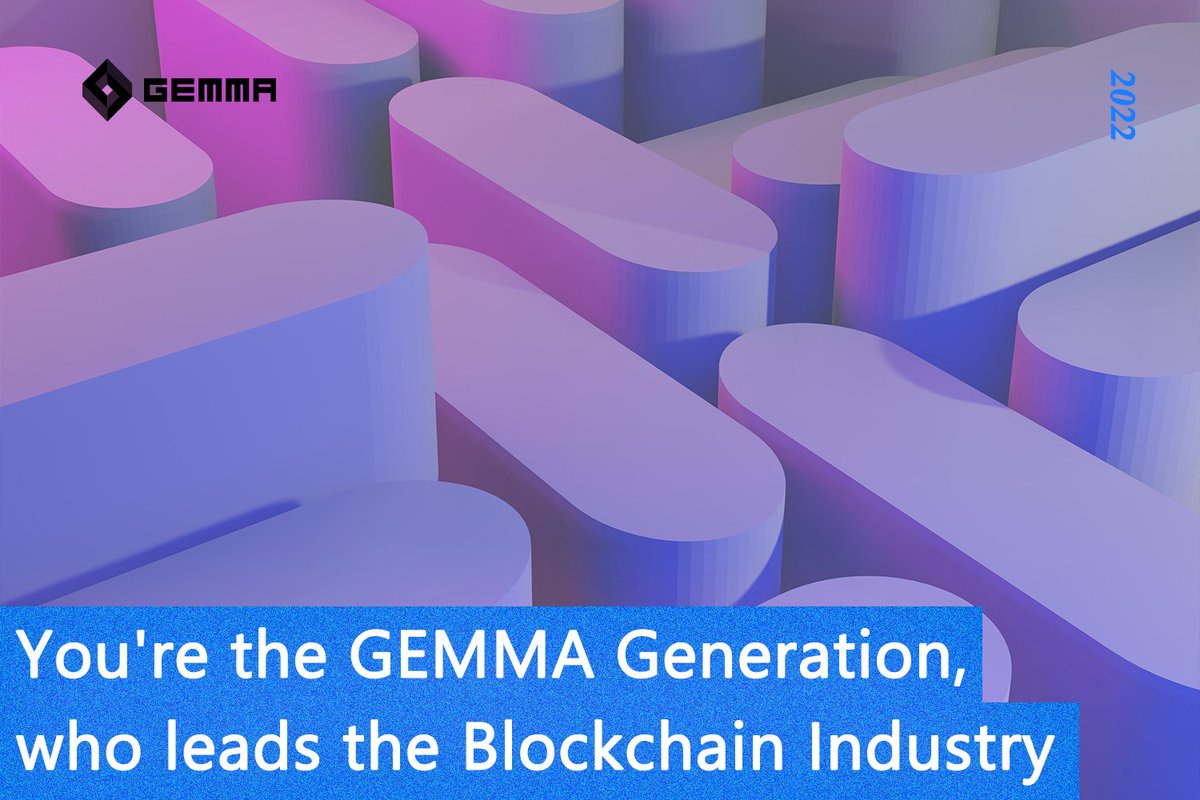 Why GEMMA?
One of those answers is Gpos.
Visit our website to discover the unique advantages of GEMMA
gemmanetwork.com

#GEMMA #GEMMANetwork #BTC #cryptocurrency #CryptoNews #Blockchain