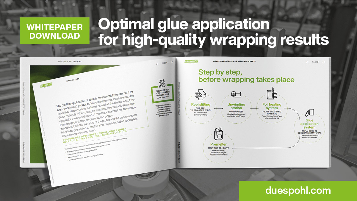 CeflaFinishing's tweet photo. Would you like to improve the glue application in your #profilewrapping process? If you do, we recommend the Whitepaper on glue application published by our brand #Duespohl. Follow the link https://t.co/XewmBUoNZ5 https://t.co/Jn3Igca3SS