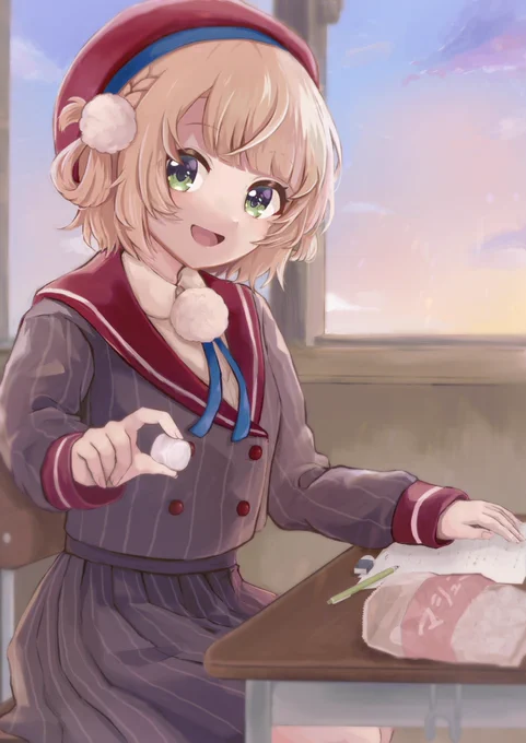 #どろういんぐ 「マシュマロいる?」 