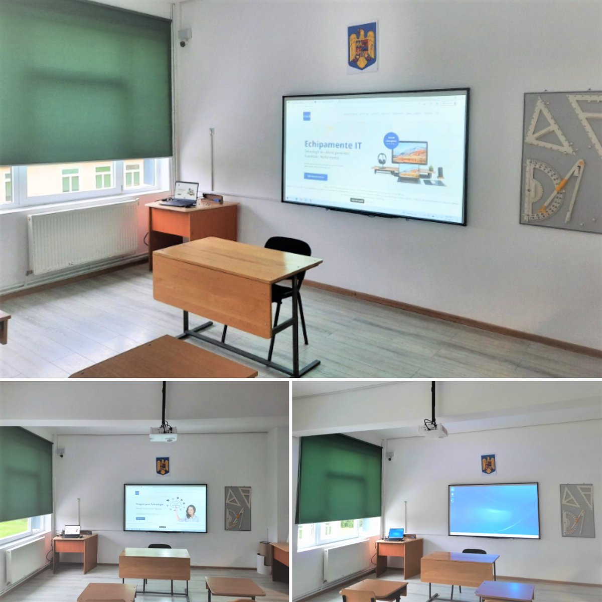 OneITro's tweet image. 📣 Azi, elevii au început școala în săli de clasă moderne, echipate cu #TableInteractive și livrate cu succes încă de săptămâna trecută de #echipaOneIT. 
Mulțumim pentru încredere! 🙏

Urăm tuturor elevilor și cadrelor didactice un nou an școlar plin de reușite! 🤩

#clientOneIT