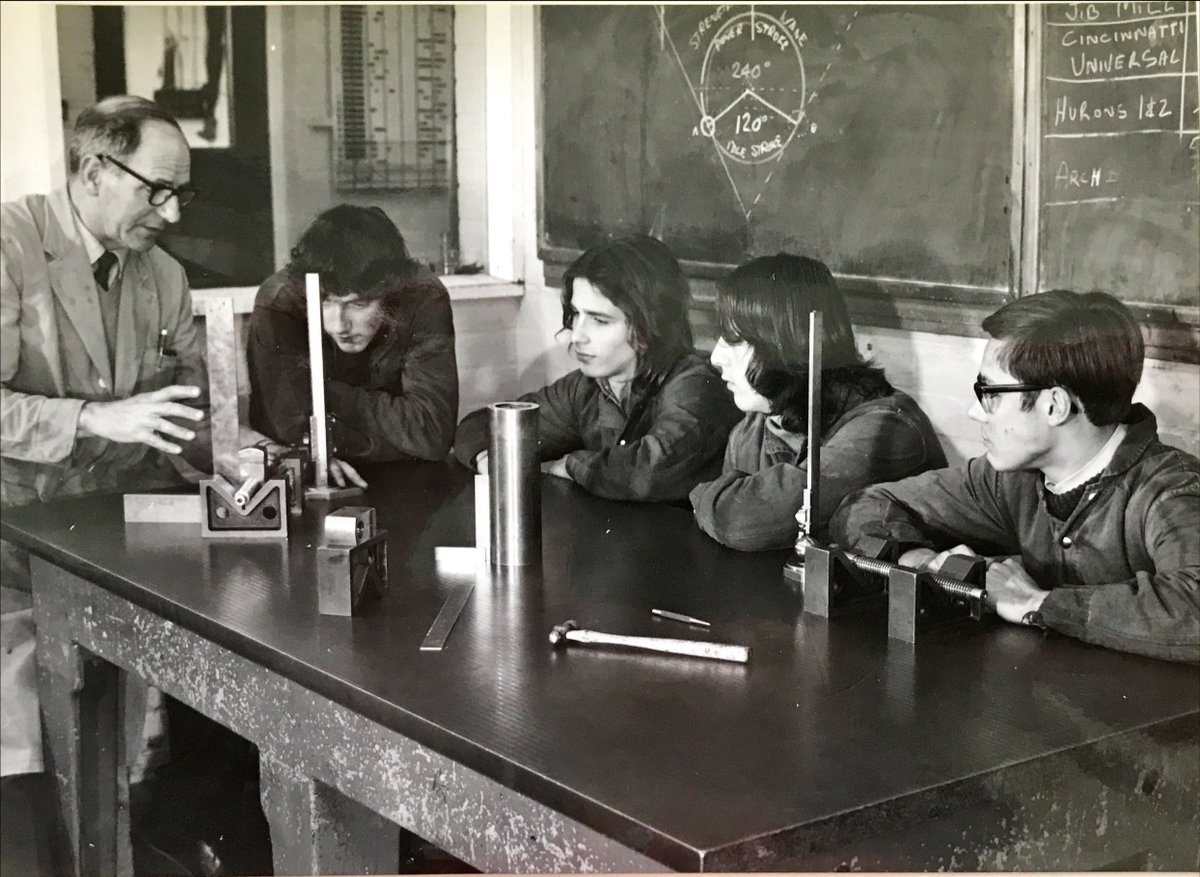 HLHArchives's tweet photo. #Dounreay apprentices hard at work in the early '70s. Images courtesy of @NDAgovuk  #inlivingmemory #caithnessarchive #NuclearEnergy #innovation https://t.co/e0tVUQ9jrb