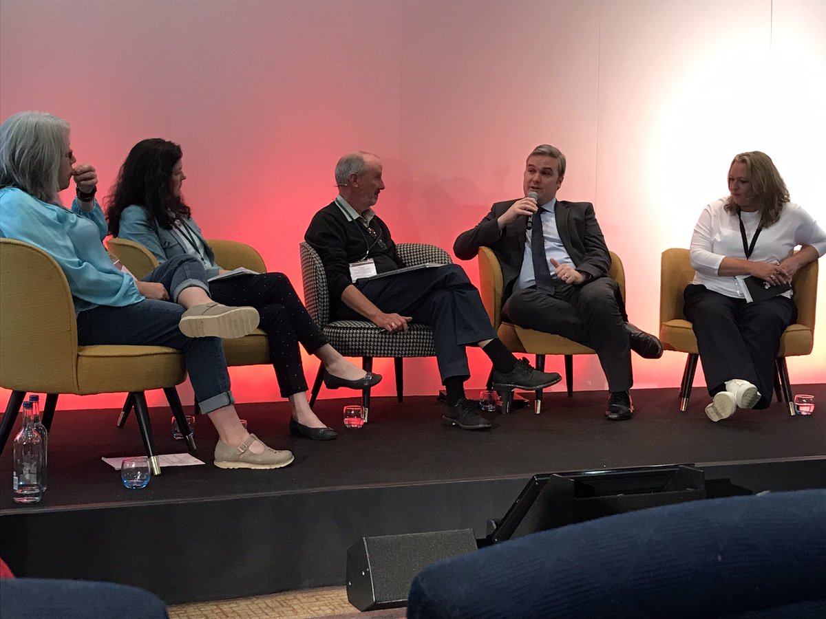 RuralEmma's tweet photo. Board of @DTAScot quiz @ThomasCArthur on community wealth building -- government at all levels needs to work to enable and empower communities #dtas22 https://t.co/kobLeO7IVX
