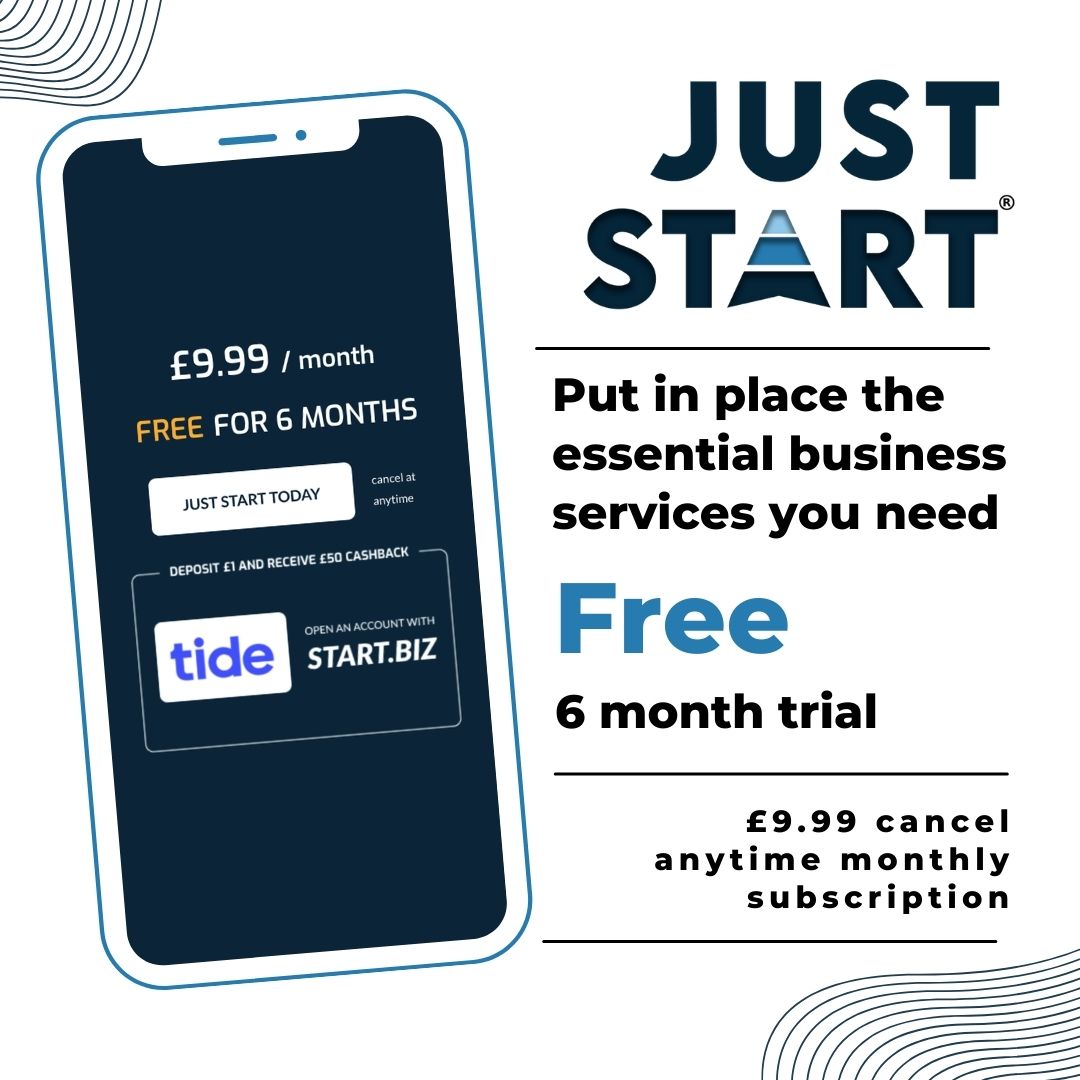 Put in place the essential business services you need to run your business efficiently for just £9.99 per month.
Start your 6-month free trial today.
start.biz/just-start/ 

#startbiz #founder #entrepreneur #businessowner