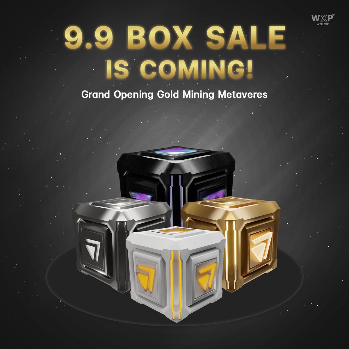 XWELTOKEN's tweet photo. 🤖 ใครที่ยังไม่มี Gold Mining Equipment NFT เตรียมตัวให้พร้อม 🦾 9.9 นี้ ขายกล่องพร้อมให้เข้าไปออมทองด้วยเทคโนโลยีบล็อคเชนแล้ว 🪙
🤖 ร่วมกิจกรรมลุ้น GME NFT ฟรี! และส่วนลดซื้อ GME Box ราคาพิเศษได้ที่ https://t.co/suZXf7l9ZK
#XWEL
#YourWorkIsYourAsset
#ออมทอง #Airdrop #แจกฟรี https://t.co/76EHaxP1sJ