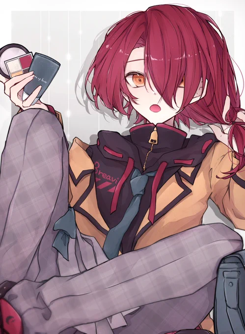 女装男子高校生くん  #Skeb