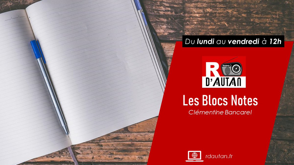r_dautan's tweet photo. 🔴À 12h sur #RDAutan 📻🔔

Les #BlocsNotes sont de retour ! L’occasion de garder un œil ouvert sur la vie autour de vous...#agenda, #infospratiques, #sorties culturelles, #musique... Le tout en compagnie de Clémentine Bancarel.

Pour écouter : https://t.co/Pi21gSaXuh🎧 https://t.co/BqMwB0VY4o