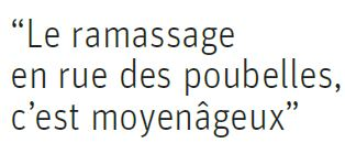 Si on veut une ville propre, il faut supprimer les sacs poubelles de nos rues!
Des solutions existent, à Anderlecht, nous avons déjà 13 espaces-tri, et nous en avons encore d'autres en projets!