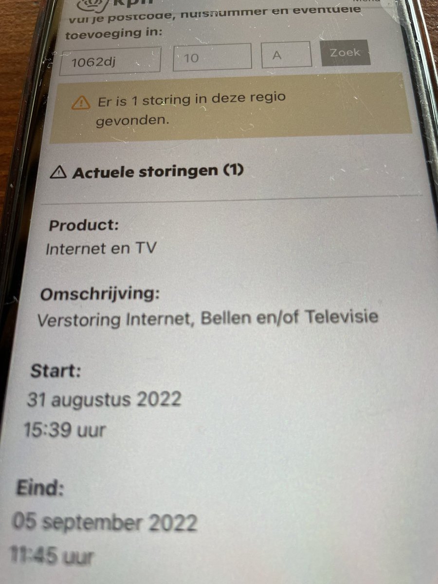 Carol2Jeroen's tweet photo. @KPNwebcare @kpnstoring is dit in #2022 niet iets te lang om #senioren in #Amsterdam zonder #televisie of telefoon te laten zitten 31 augustus t/m 5 september is hun enige contact met de buitenwereld #geduld .  #patience hopelijk storing vanmiddag echt opgelost https://t.co/JJDFqMc638