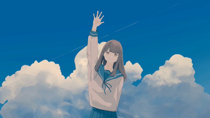 「茶髪 飛行機雲」のTwitter画像/イラスト(古い順)