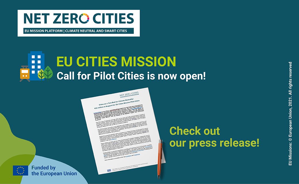 We are thrilled to announce that the Pilot Cities Call is out! We invite cities interested in submitting an application to register now on the NZC Mission Portal. Selected cities will get pilot funding in the form of grants &amp; hands-on support from City Advisors!
