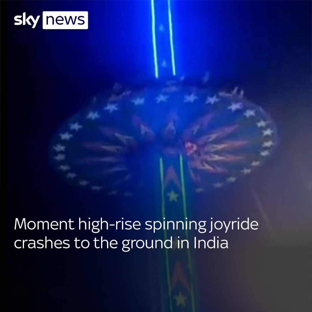 Sky News on Twitter "This video shows the moment a highrise spinning