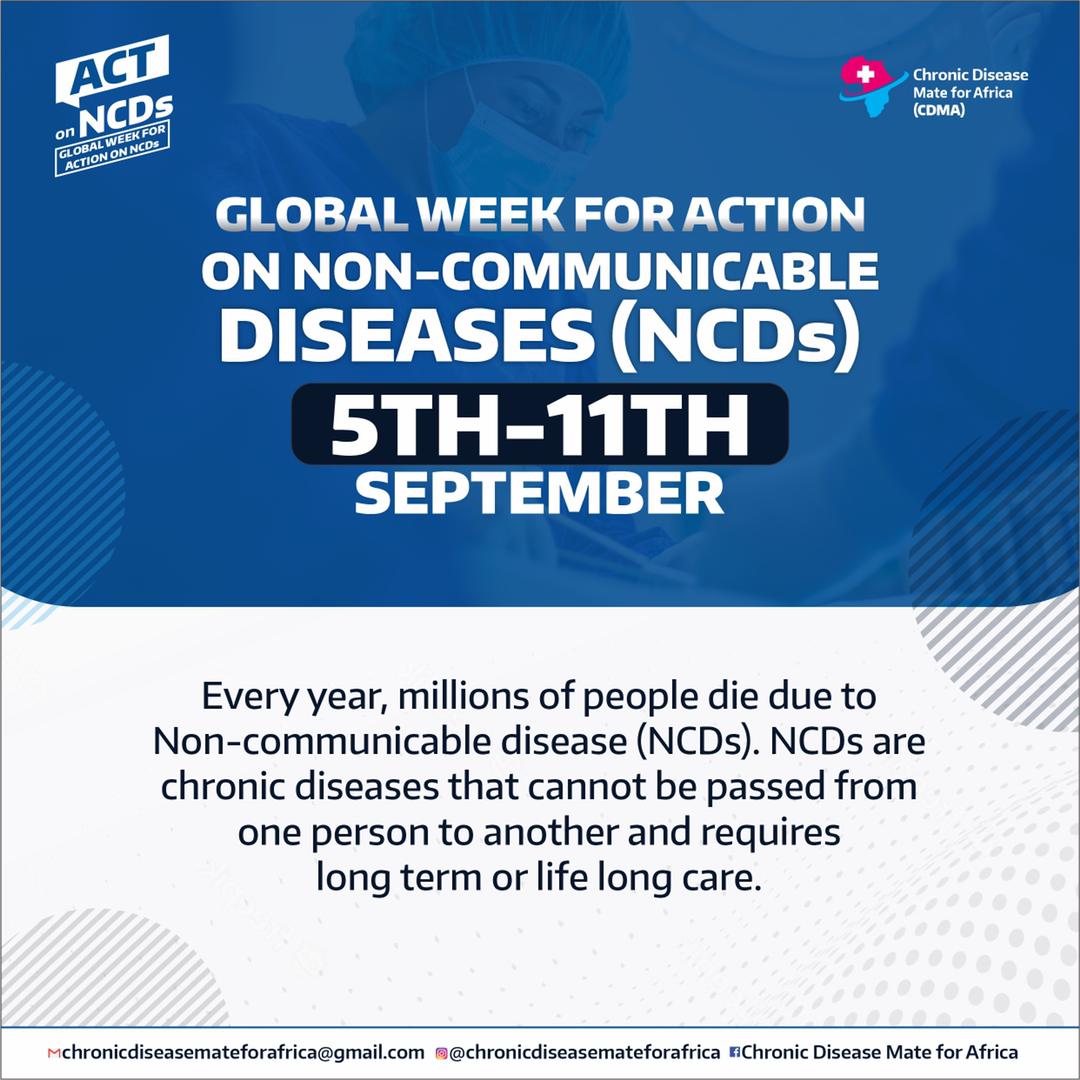 frankamby's tweet photo. It's the #globalweekofactiononncds and we are delighted to lend our voices to advocacies across the globe for action on NCDs. Follow @CHRONmate for more information on how to get involved.
#chronmate
#NCDs
#investtoprotect https://t.co/SONpEaZWFX