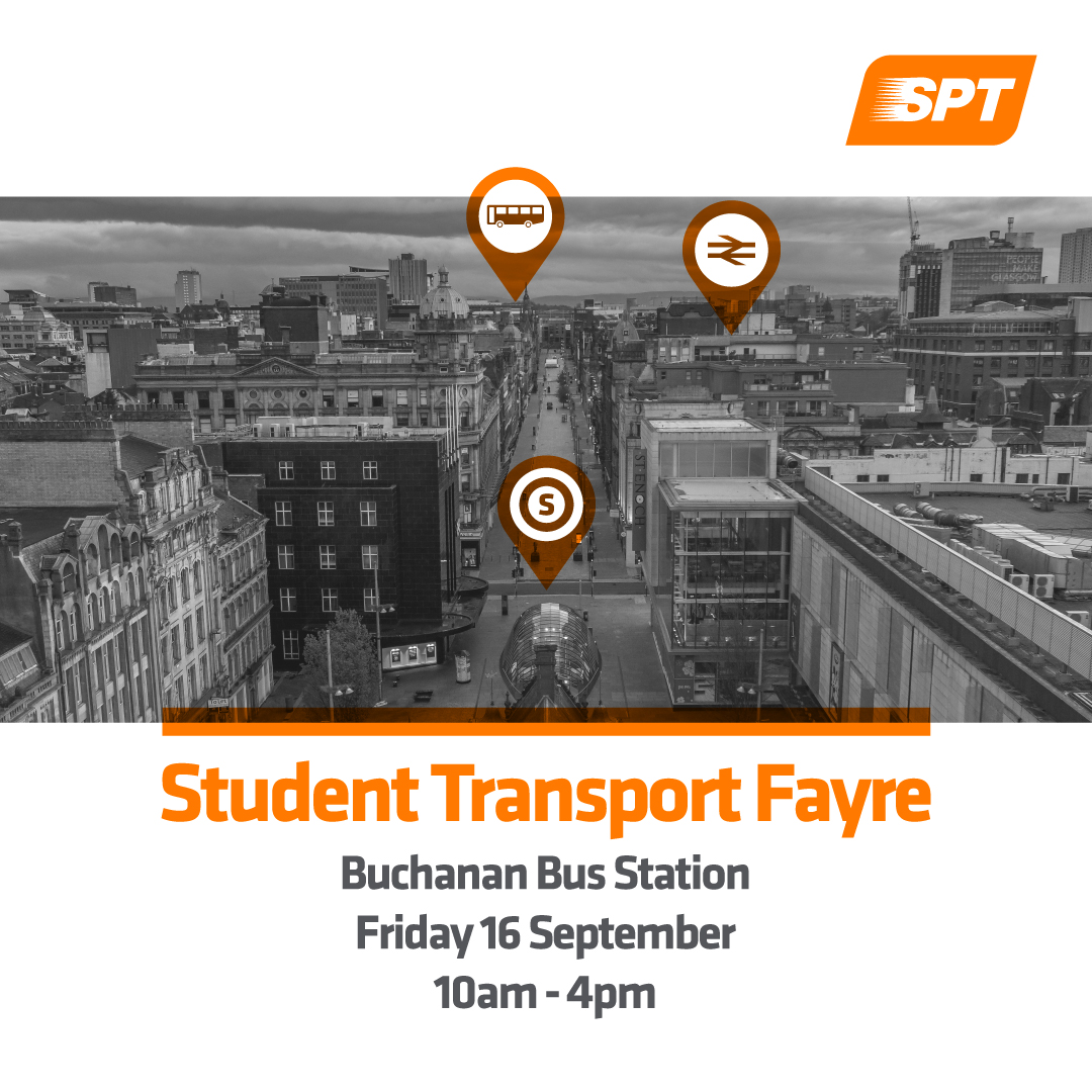 GlasgowSubway on Twitter "We will be attending the Student Transport