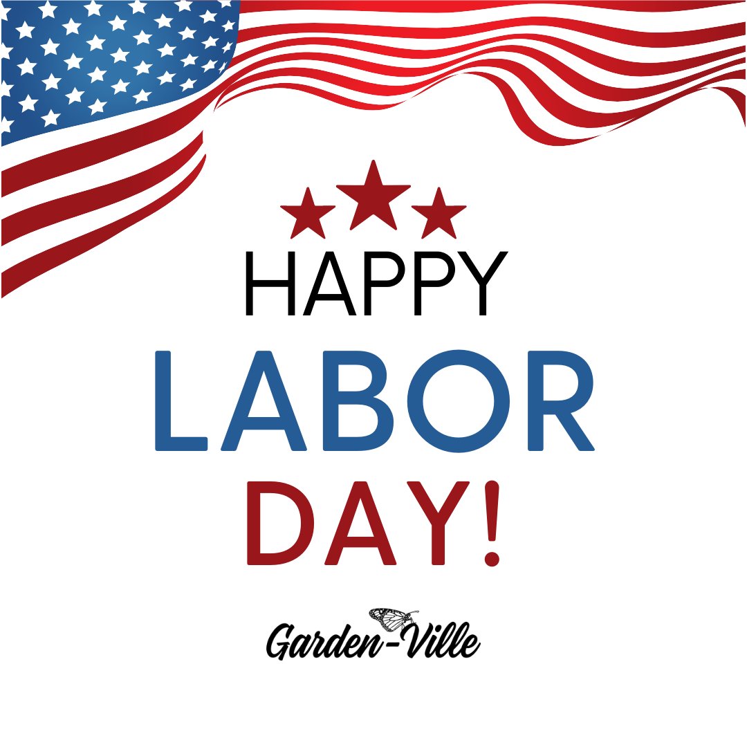 Happy Labor Day! In honor of the holiday, our stores are closed today. Normal store hours will resume on Tuesday, September 6. 
#happylaborday #seeyalltuesday