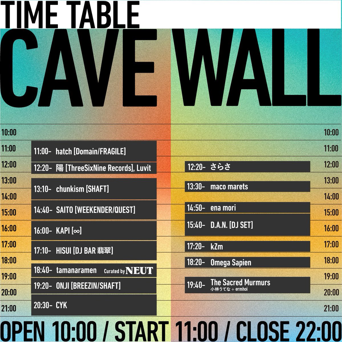 GampekiMusicFes's tweet photo. 🪨🪨🪨TIMETABLE🪨🪨🪨

タイムテーブルを公開しました
https://t.co/pRz3lYdPT6 https://t.co/sz2clQWtu5