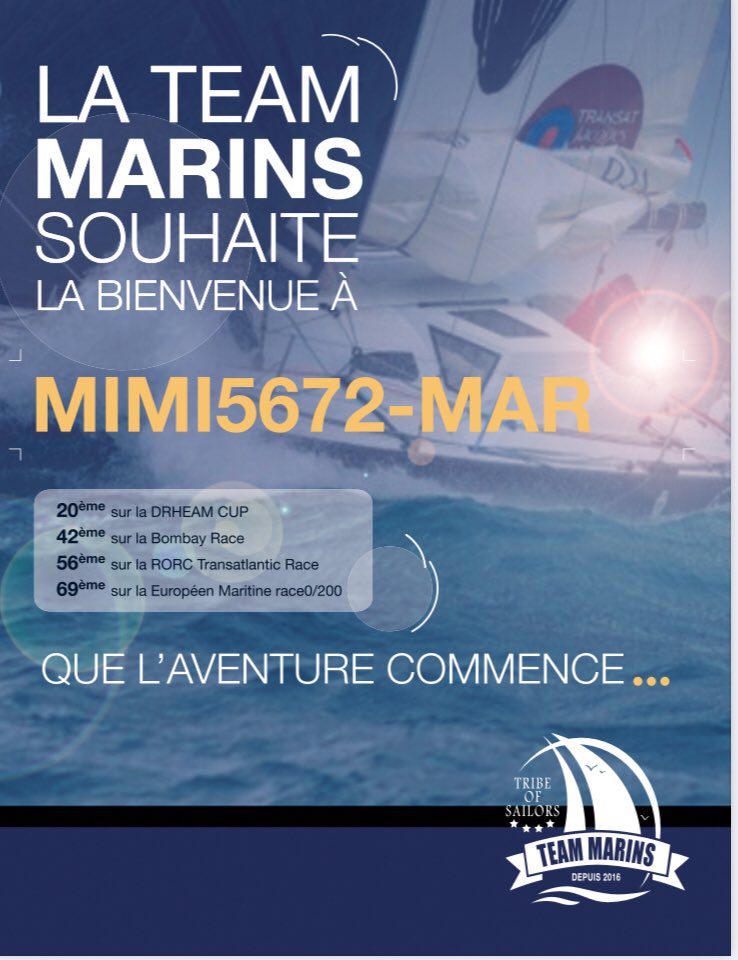 TeamMarins's tweet photo. 🔥[𝐑𝐄𝐂𝐑𝐔𝐓𝐄𝐌𝐄𝐍𝐓]🔥#3/3 

La @TeamMarins est heureuse de vous annoncer l’arrivée de Mimi5672:

✅20e sur la Dhream Cup
✅ 42e sur la Bombay Race

Bienvenue chez toi! https://t.co/wAbdPhL5TP